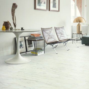 Кварц виниловая плитка для пола Quick-Step Blush Luna marble white SGTC20305 фото