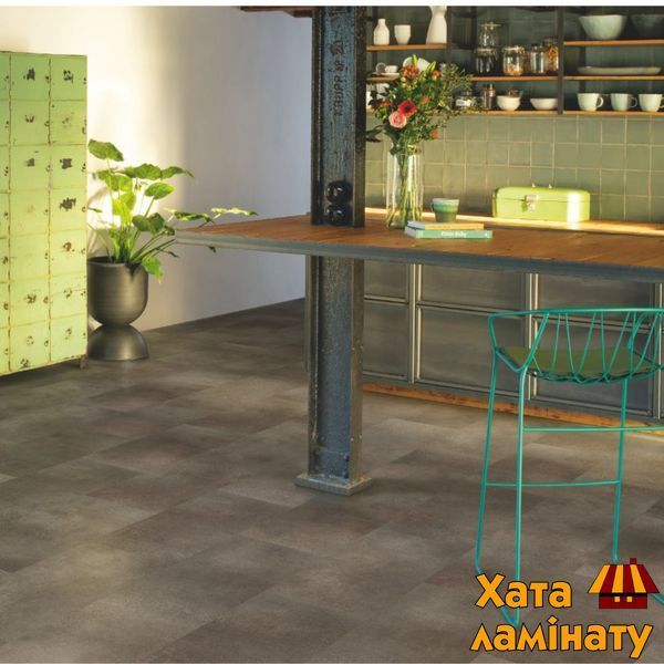 Кварц вінілова плитка для підлоги Quick-Step Oro Oxidized rock AVSTU40235 фото