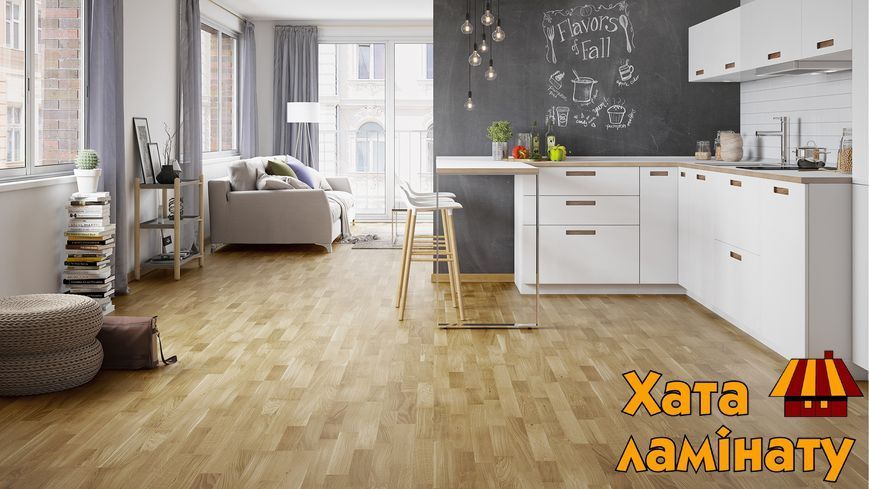 Паркетна дошка Barlinek Life Line Oak Askania Molti 3WG000311 фото