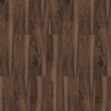 Кварц вінілова плитка для підлоги LG Decotile Wood Dark walnut GSW1237 фото