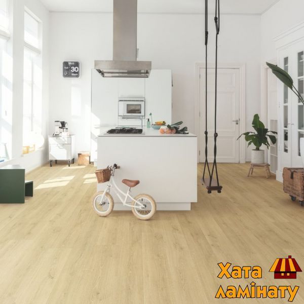 Кварц вінілова плитка для підлоги Quick-Step Bloom Botanic beige AVMPU40236 фото