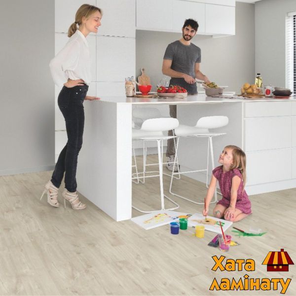 Кварц виниловая плитка для пола Quick-Step Blos Canyon oak beige AVSPU40038 фото