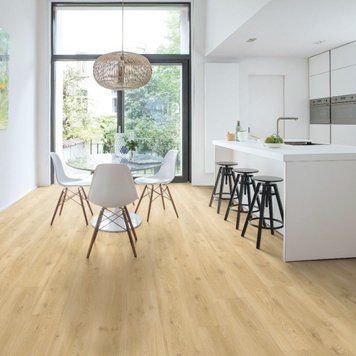 Кварц виниловая плитка для пола Quick-Step Blos Drift oak beige AVSPU40018 фото