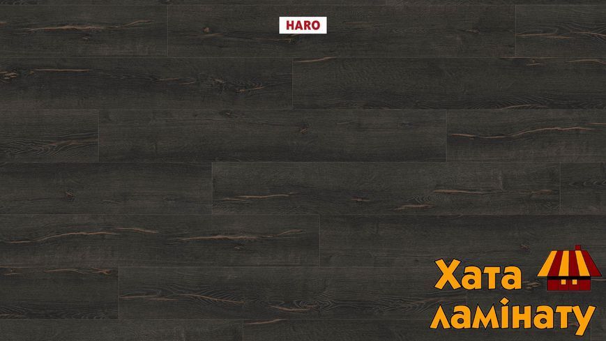 Ламинат Haro Tritty 200 Aqua Oak Metallic Black 544772 фото