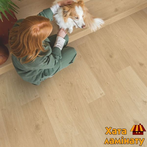 Кварц виниловая плитка для пола Quick-Step Blos base Coast oak beige AVSPT40321 фото