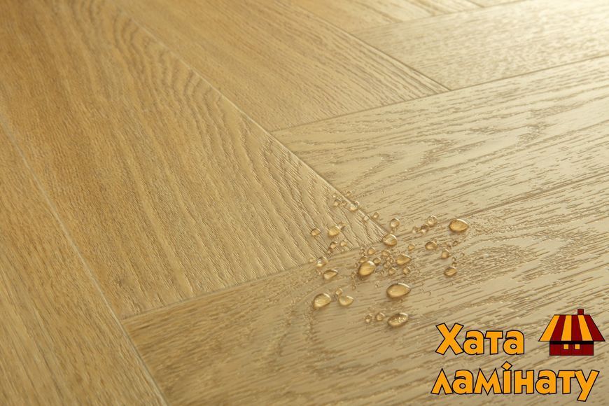 Кварц вінілова плитка для підлоги Quick-Step Pristine Herringbone Serene oak medium natural SGHBC20332 фото