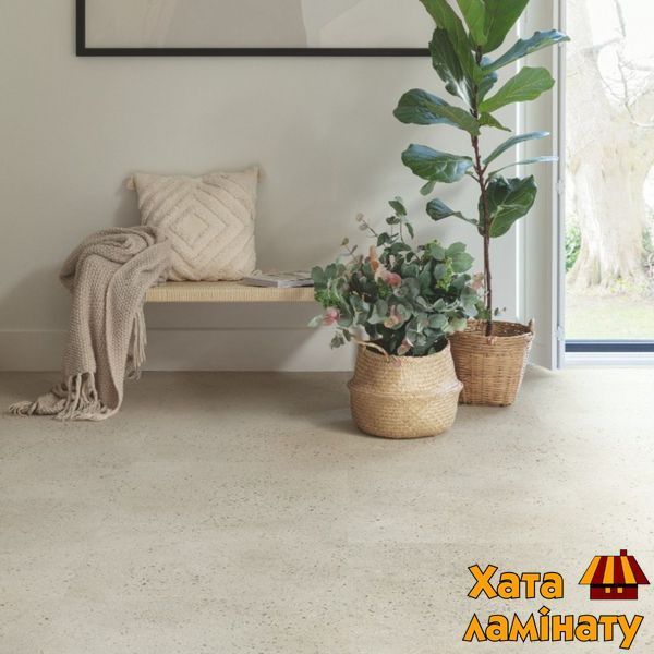 Кварц вінілова плитка для підлоги Quick-Step Illume Oyster concrete AVMTU40275 фото